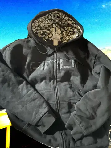 AND1 더블 지퍼 후드티