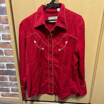 80s Scully 웨스턴 셔츠