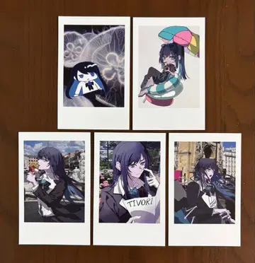 Ado 폴라로이드풍 트레이딩 카드 5장 세트 요다카 돔 투어 2025