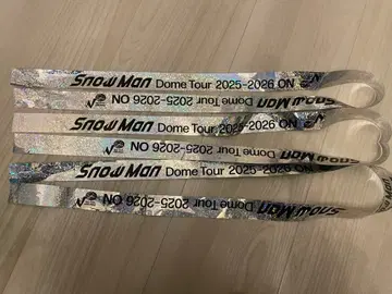 Snow Man 돔 투어 2025 ON 은색 테이프