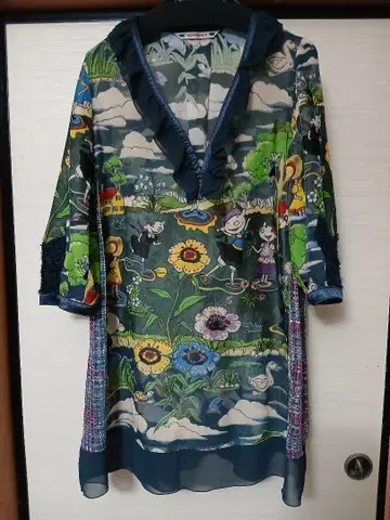 알베로베로 돼지꽃 튜닉 원피스