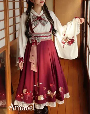 아마벨 달밤의 여우와 겨울 동백 세트