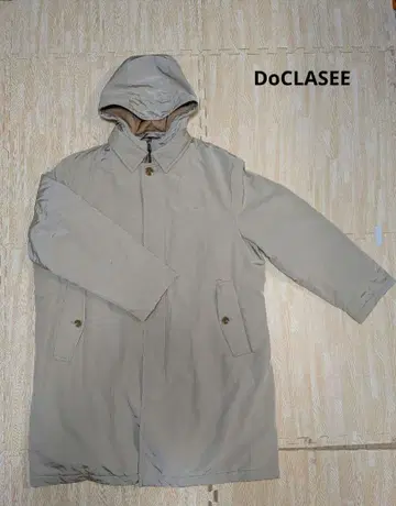DoCLASEE 후드 부착 충전솜 코트