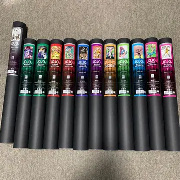 죠죠의 기묘한 모험 죠죠전 포스터 12개 세트