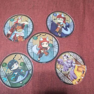 약사의 혼잣말 할로윈 괴기담 페어 코스터 5장 세트