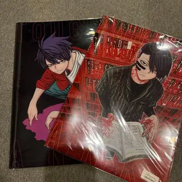 도겐안귀 애니메이트 특전 클리어 파일 2개 세트