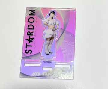 프로레슬링 스타덤 사쿠라 아야 오로라 아크릴 스탠드 중고