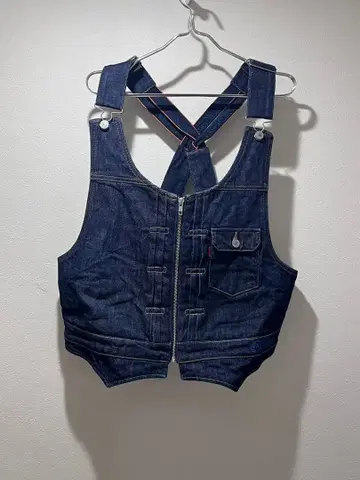 levis x FACETASM 데님 크로스 스트랩 베스트 XL