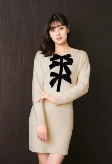 [ 새상품급 ] Herlipto Simone Knit Mini Dress