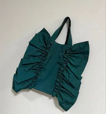 SURFINIA 그린 프릴 백