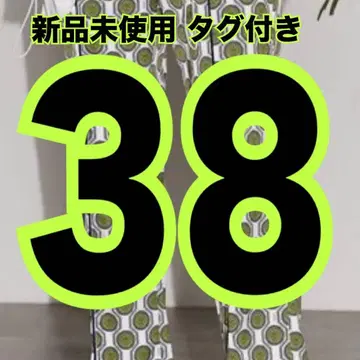 [택 포함 새상품] 페이즐리 도트 팬츠