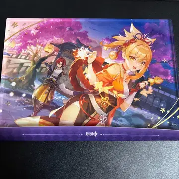 원신 요이미야 시카노인 헤이조 아크릴 블록 정품