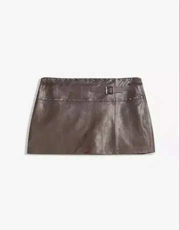 bershka 가죽 타이트 스커트