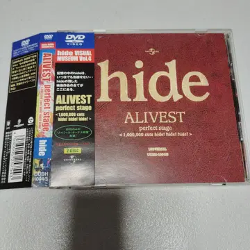 hide DVD 스티커 포함 ALIVEST perfect stage