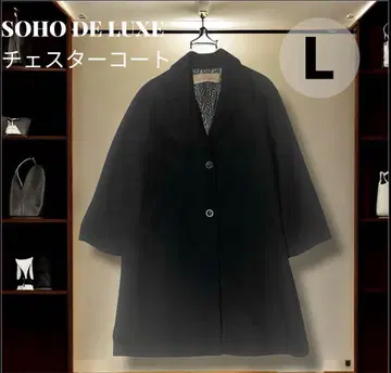 체스터 코트 SOHO DE LUXE 소호 디럭스 네이비 사이즈 44