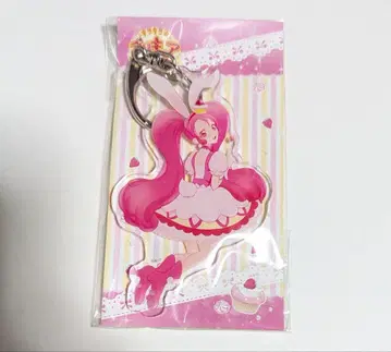 큐어 휘핑 아크릴 키링