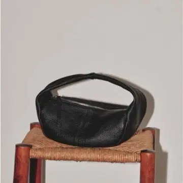 todayful 레더 랩 백 블랙