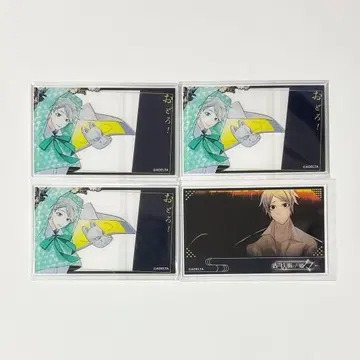 고서점가의 하시히메 가라오케의 철인 아크릴 카드 카오루 4장
