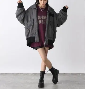 JEANASIS 5G float 로고 BIG 풀오버 니트 스웨터