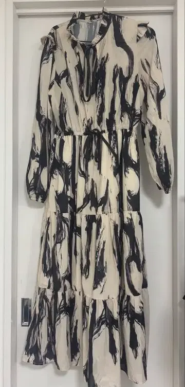 수입 긴팔 롱 원피스