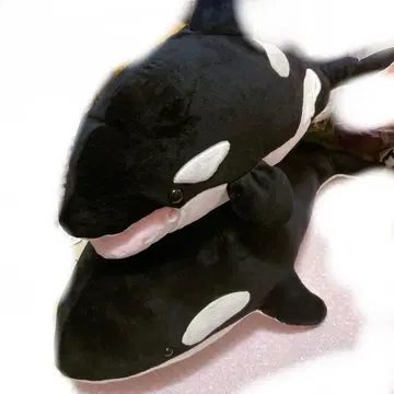 범고래 봉제 인형 2개
