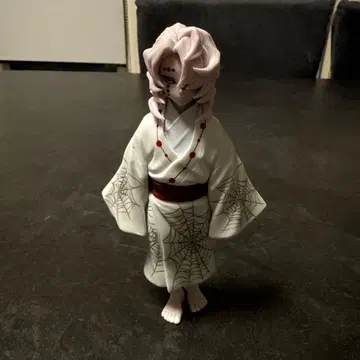 애니메이션 피규어 거미줄 무늬 기모노