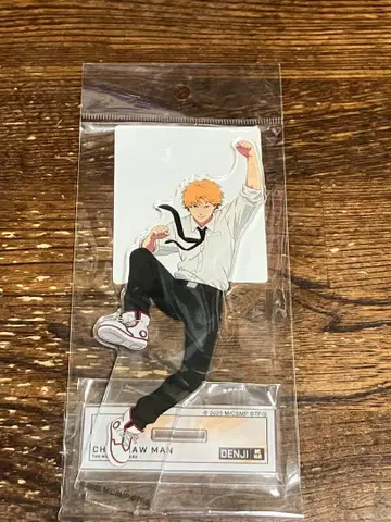 극장판 체인소 맨 플라자 아크릴 스탠드 팝업 부유 덴지