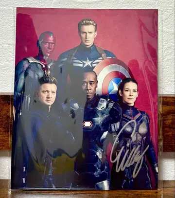 코믹콘 에반젤린 릴리 친필 사인 포함 사진 앤트맨