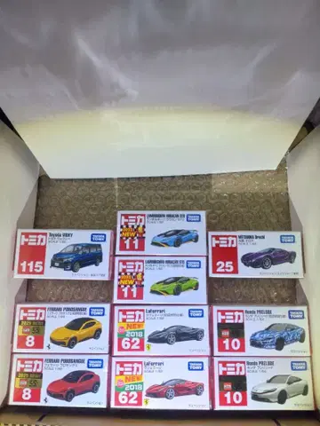 토미카 최초 한정 여러가지 세트