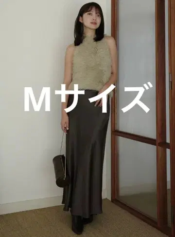 anuans 새틴 내로우 스커트 M 사이즈