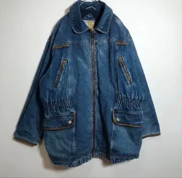레트로 디자인 G 데님 자켓