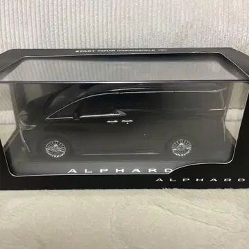 도요타 ALPHARD HEV 미니카 블랙