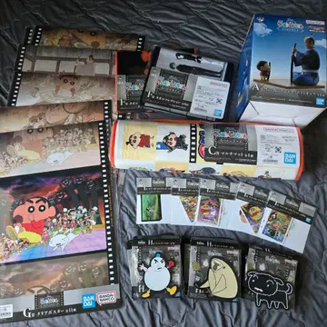 짱구는 못말려(크레용 신짱) 나츠카 시네마즈 제일복권 세트 판매