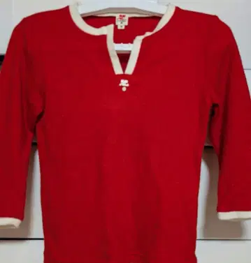 쿠레쥬 5부 소매 헨리넥 T셔츠 38