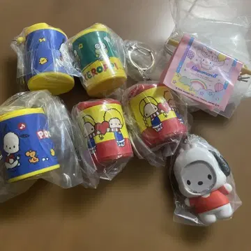 산리오 코인 실린더 얼굴 끼우기 솜사탕 포차코 케로피 시나모롤