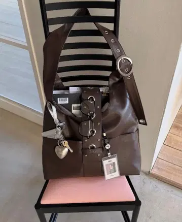 차가운 가방 브라운 한국 히에타