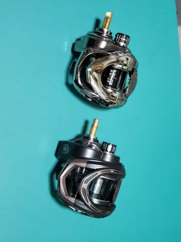 부품용! 베이트 릴 (루어용) 실버 블랙