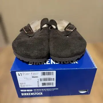 BIRKENSTOCK 보스턴 41 사이즈 다크 브라운