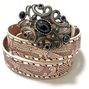 미사용 컨디션 최상! 가죽 벨트 웨스턴