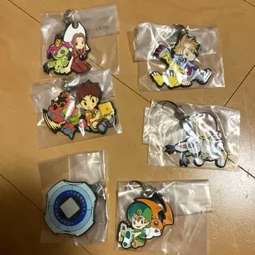 1번 복권 디지몬 러버 스트랩