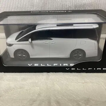 도요타 VELLFIRE 미니카 화이트