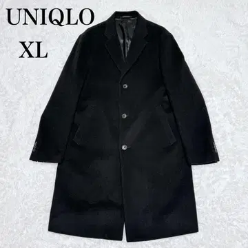 UNIQLO 유니클로 캐시미어 체스터 코트 여성용 블랙 XL