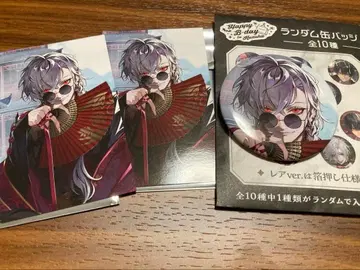 니지산지 Kuzuha 랜덤 사진풍 카드 캔뱃지 차이나복