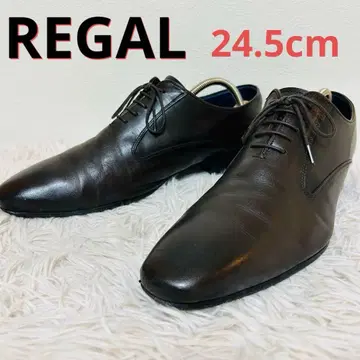 리걸 24.5 비즈니스 슈즈 소가죽 플레인토 브라운