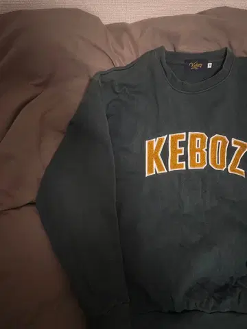 [구제 의류] 케보즈 맨투맨 다크 그린 M