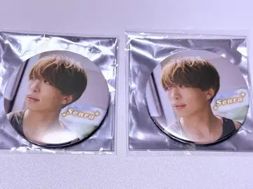 센라 원맨 Brun 캔뱃지 실사