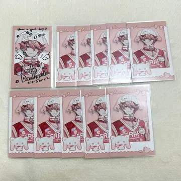 니지산지 Angelic Dream 폴라로이드풍 카드 세라프 다즐 정원