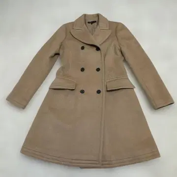 띠어리 캐시미어 더블 코트 S