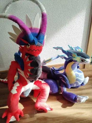 미라이돈 코라이돈 봉제 인형 포켓몬 센터