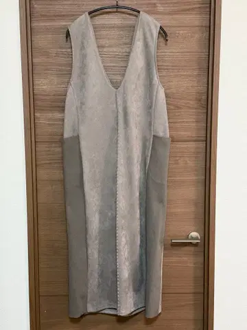 jena 슬리브리스 롱 원피스 브라운 계열